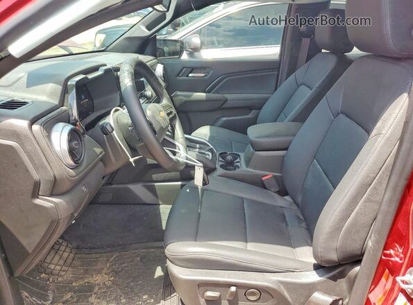 1GCPSCEK2R1215973 2024 CHEVROLET COLORADO Red Widok wnętrza z przodu