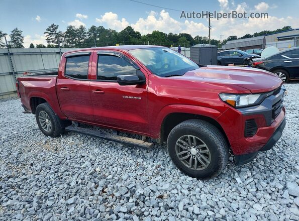 1GCPSCEK4S1195165 2025 CHEVROLET COLORADO Maroon Przód prawy