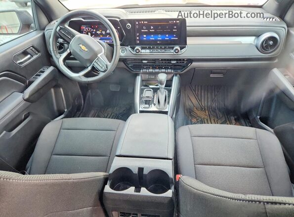 1GCPSCEK4S1195165 2025 CHEVROLET COLORADO Maroon Widok deski rozdzielczej