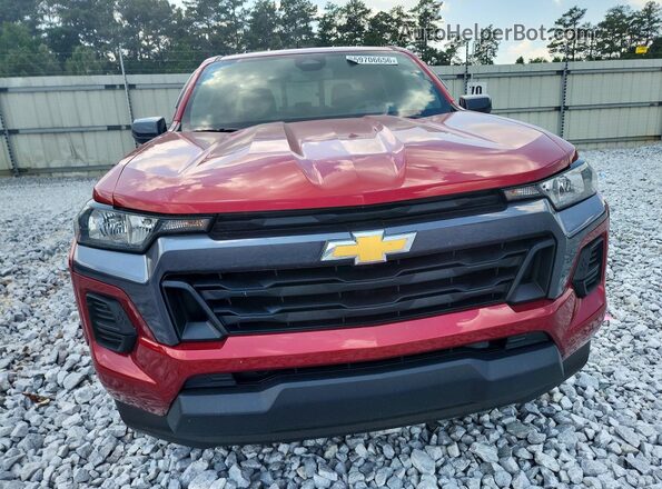 1GCPSCEK4S1195165 2025 CHEVROLET COLORADO Maroon Widok z przodu