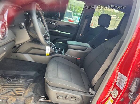 1GCPSCEK4S1195165 2025 CHEVROLET COLORADO Maroon Widok wnętrza z przodu
