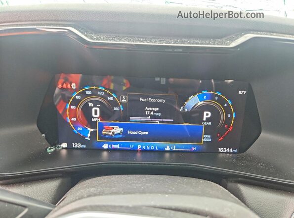 1GCPSCEK4T1105840 2026 CHEVROLET COLORADO Серебряный Вид щитка приборов