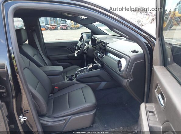 1GCPSCEK5P1174283 2023 CHEVROLET COLORADO Black Widok wnętrza z przodu