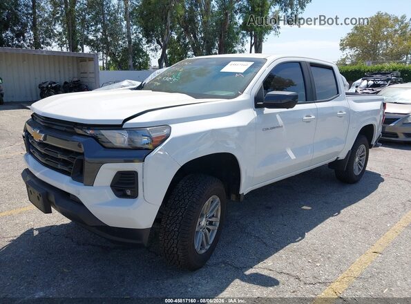1GCPSCEK8P1153962 2023 CHEVROLET COLORADO White Передня ліва чверть