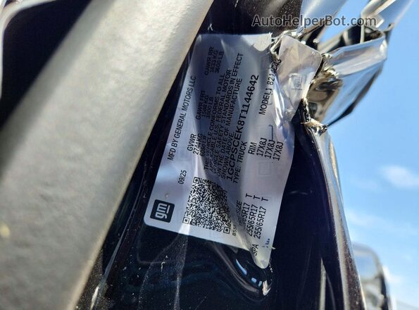 1GCPSCEK8T1144642 2026 CHEVROLET COLORADO Черный Вид подкапотного пространства