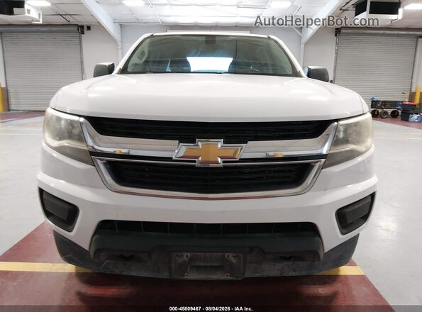 1GCPTBE19H1224554 2017 CHEVROLET COLORADO White Սարքավորումների վահանակի տեսք