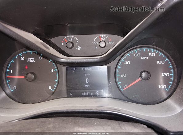 1GCPTBE19H1224554 2017 CHEVROLET COLORADO White Հետևի նստատեղերի տեսք