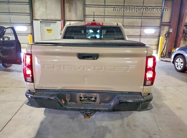 1GCPTBEK3P1189632 2023 CHEVROLET COLORADO Gold Rear view