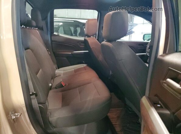 1GCPTBEK3P1189632 2023 CHEVROLET COLORADO Gold Rear seats view