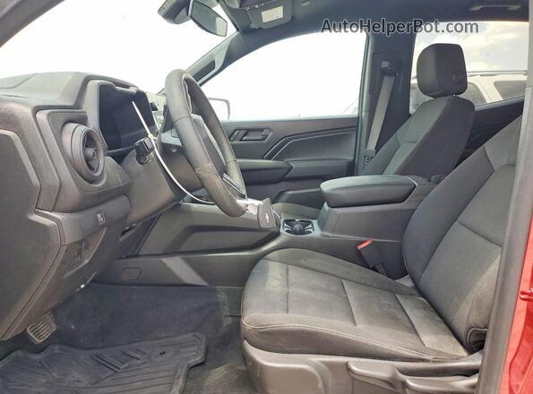 1GCPTBEK6T1120167 2026 CHEVROLET COLORADO Burgundy Widok wnętrza z przodu