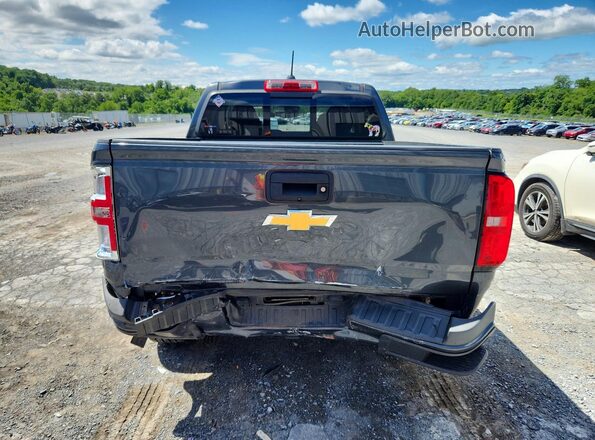 1GCPTCE11H1163626 2017 CHEVROLET COLORADO Серый Вид сзади
