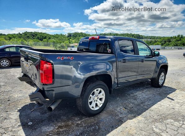 1GCPTCE11H1163626 2017 CHEVROLET COLORADO Серый Задняя правая четверть