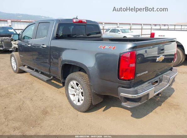 1GCPTCE14G1351118 2016 CHEVROLET COLORADO Gray Задня ліва чверть