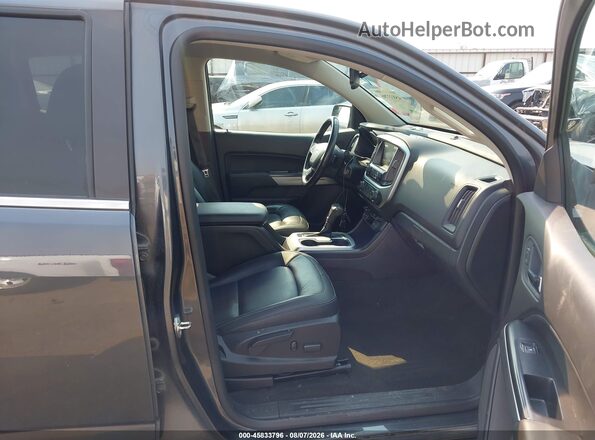 1GCPTCE14G1351118 2016 CHEVROLET COLORADO Gray Вид салону спереду