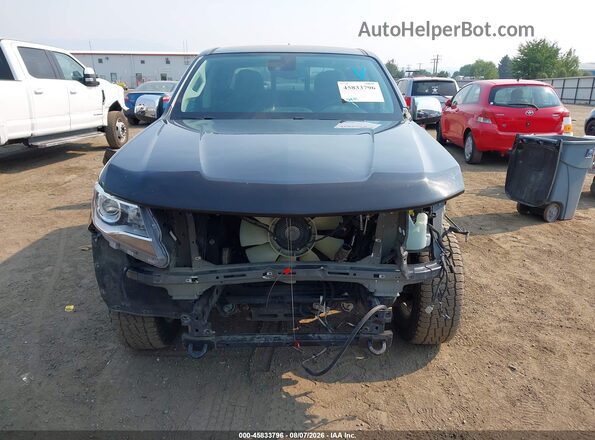 1GCPTCE14G1351118 2016 CHEVROLET COLORADO Gray Вид задньої частини салону