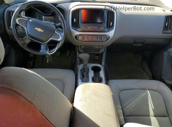 1GCPTCE17G1391189 2016 CHEVROLET COLORADO Gray Առջևի վահանակի տեսք