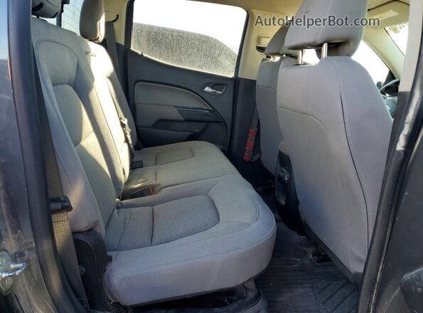 1GCPTCE17G1391189 2016 CHEVROLET COLORADO Gray Հետևի նստատեղերի տեսք