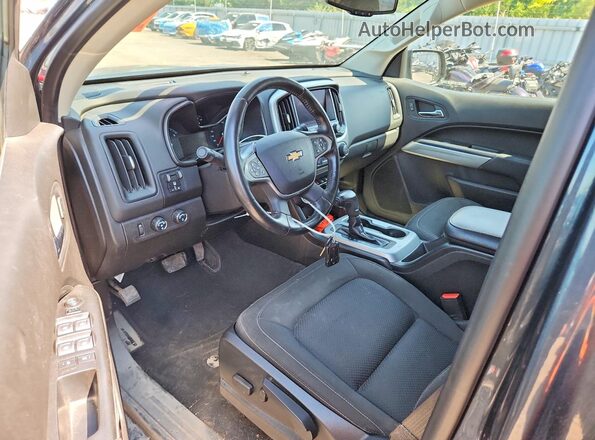 1GCPTCE17K1251555 2019 CHEVROLET COLORADO Blue Вид панелі приладів