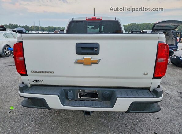 1GCPTCE18H1283410 2017 CHEVROLET COLORADO White Вид задніх сидінь