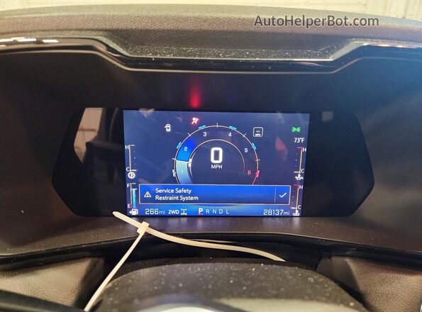 1GCPTCEK0P1162958 2023 CHEVROLET COLORADO Серый Вид щитка приборов