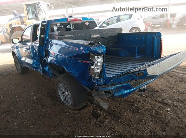 1GCPTCEK0P1217554 2023 CHEVROLET COLORADO Blue Trasero izquierdo