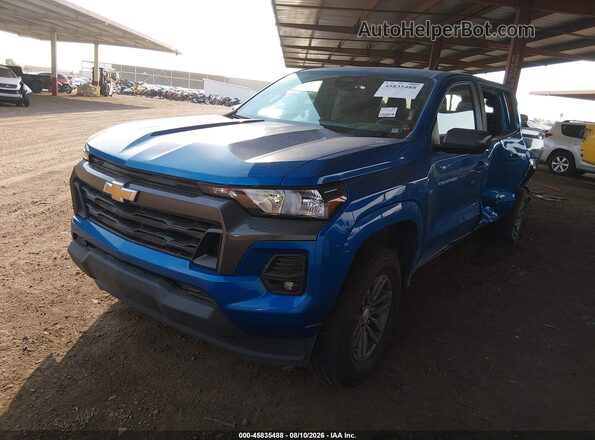 1GCPTCEK0P1217554 2023 CHEVROLET COLORADO Blue Vista tres cuartos delantera izquierda