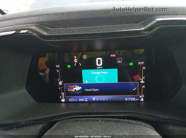1GCPTCEK0P1217554 2023 CHEVROLET COLORADO Blue Vista de los asientos traseros