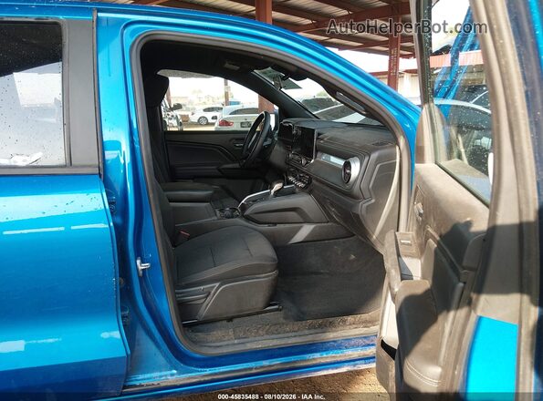 1GCPTCEK0P1217554 2023 CHEVROLET COLORADO Blue Vista interior delantera
