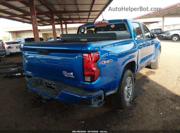 1GCPTCEK0P1217554 2023 CHEVROLET COLORADO Blue Trasero derecho