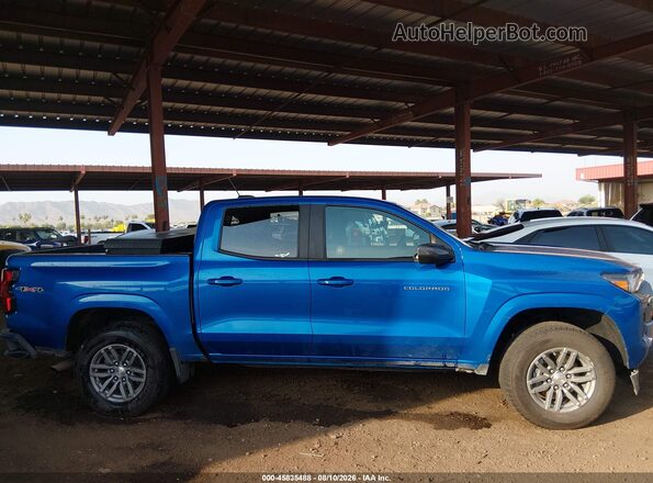 1GCPTCEK0P1217554 2023 CHEVROLET COLORADO Blue Vista interior trasera