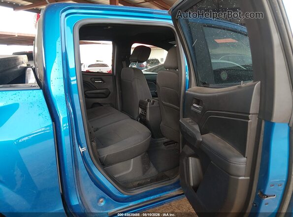 1GCPTCEK0P1217554 2023 CHEVROLET COLORADO Blue Vista de la etiqueta del VIN