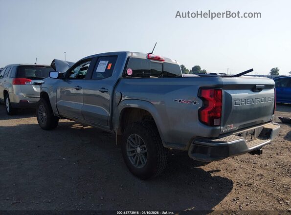 1GCPTCEK0R1313221 2024 CHEVROLET COLORADO Gray უკანა მარცხენა