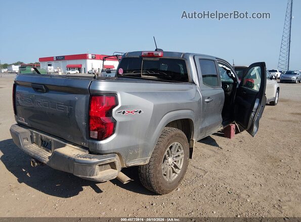 1GCPTCEK0R1313221 2024 CHEVROLET COLORADO Gray უკანა მარჯვენა