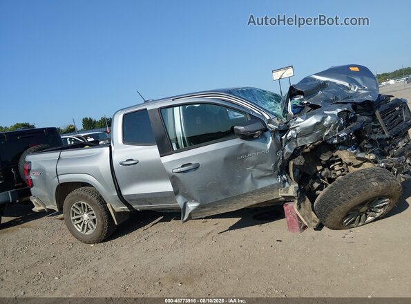 1GCPTCEK0R1313221 2024 CHEVROLET COLORADO Gray უკანა სალონის ხედი