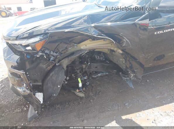1GCPTCEK3S1227424 2025 CHEVROLET COLORADO Black Դիմացի տեսք