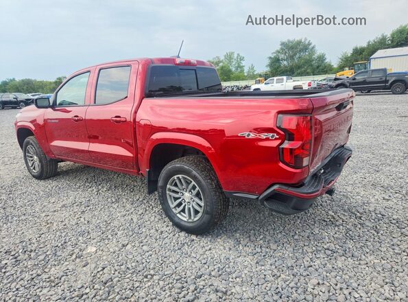 1GCPTCEK7T1238556 2026 CHEVROLET COLORADO Red Задня ліва чверть