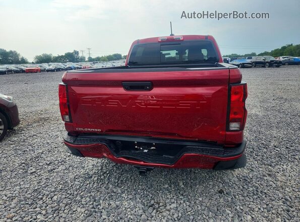 1GCPTCEK7T1238556 2026 CHEVROLET COLORADO Red Вид ззаду