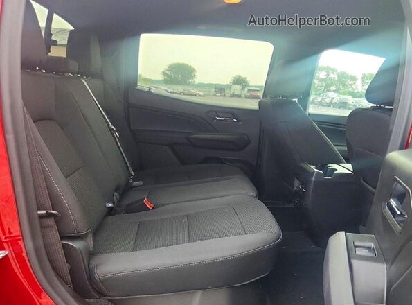 1GCPTCEK7T1238556 2026 CHEVROLET COLORADO Red Вид задніх сидінь