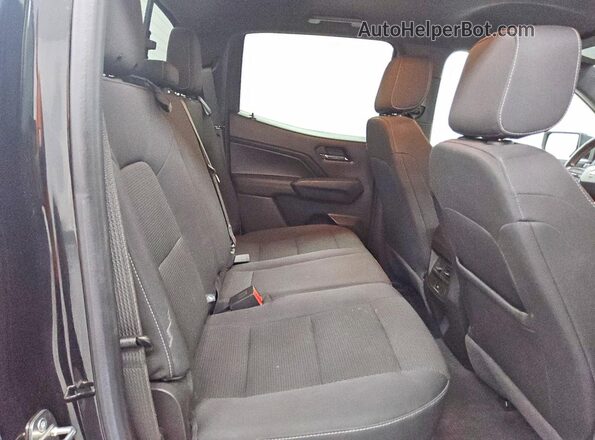 1GCPTCEK8P1169799 2023 CHEVROLET COLORADO Black უკანა სავარძლების ხედი