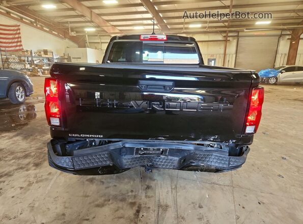1GCPTCEKXR1148553 2024 CHEVROLET COLORADO Black უკანა ხედი