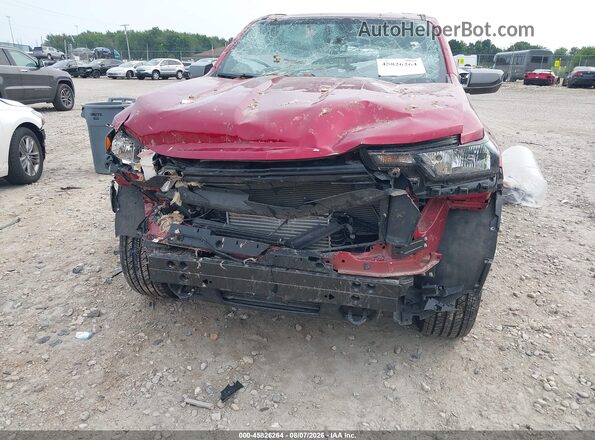 1GCPTCEKXS1235715 2025 CHEVROLET COLORADO Red Widok z przodu