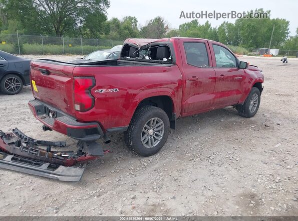 1GCPTCEKXS1235715 2025 CHEVROLET COLORADO Red Tył prawy