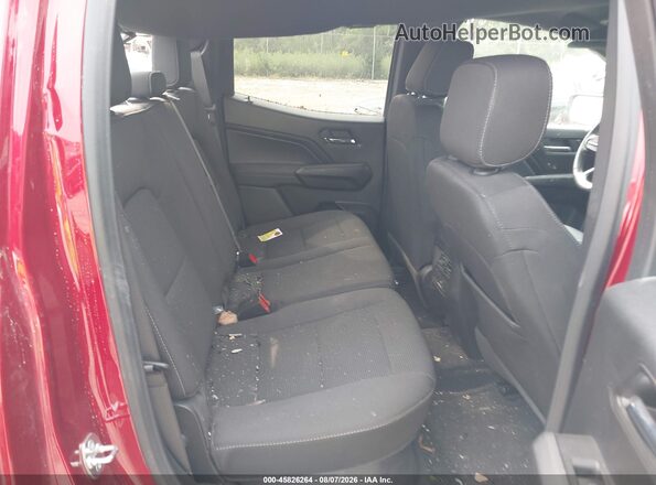 1GCPTCEKXS1235715 2025 CHEVROLET COLORADO Red Widok naklejki z numerem VIN