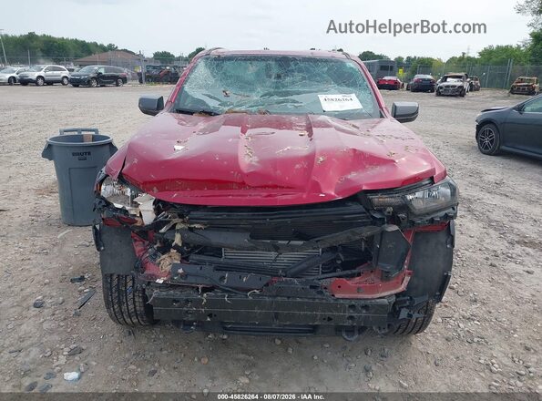 1GCPTCEKXS1235715 2025 CHEVROLET COLORADO Red Widok wnętrza z tyłu