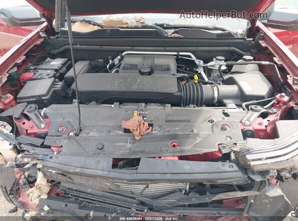 1GCPTCEKXS1235715 2025 CHEVROLET COLORADO Red Widok z tyłu