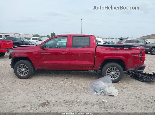 1GCPTCEKXS1235715 2025 CHEVROLET COLORADO Red 