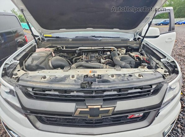 1GCPTDE10H1176440 2017 CHEVROLET COLORADO Белый Вид задней части салона
