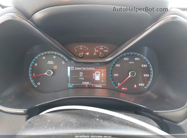 1GCPTDE12J1218774 2018 CHEVROLET COLORADO Red Vista de los asientos traseros