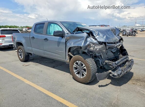 1GCPTDE17N1180447 2022 CHEVROLET COLORADO Gray Передня права чверть