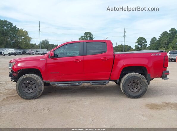 1GCPTDE18G1143524 2016 CHEVROLET COLORADO Red Սալոնի 360 աստիճան տեսք